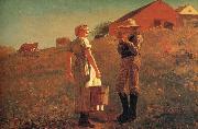 Winslow Homer Gloucester Farm Sweden oil painting artist